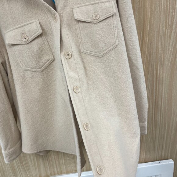 Hilary Radley cream Shacket size XXL - Picture 3 of 5
